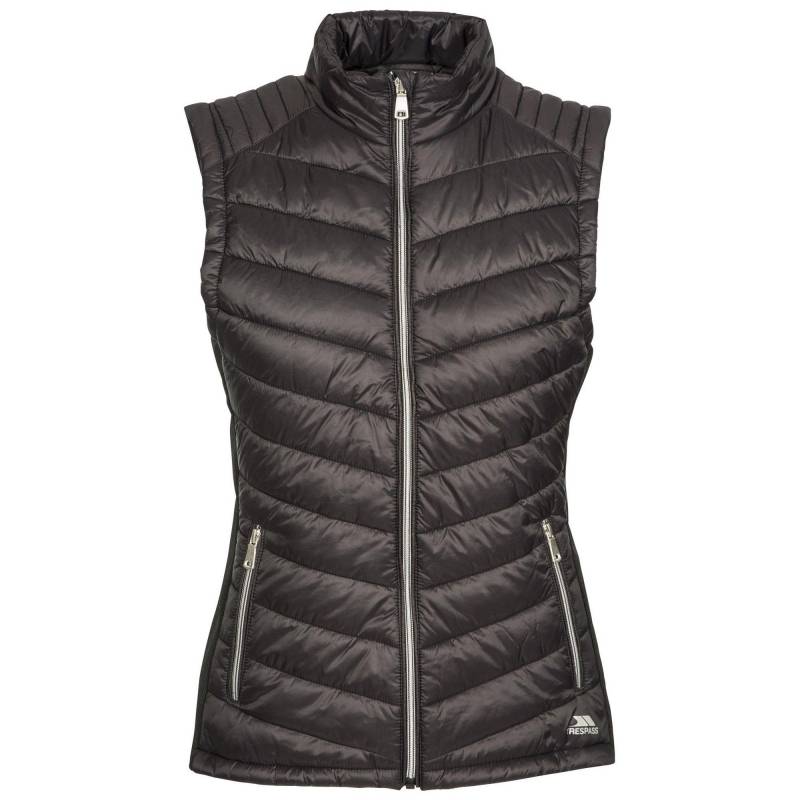 Steppweste Elanora Damen Schwarz S von Trespass