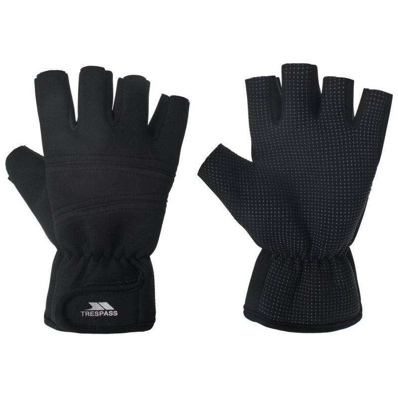 Trespass - Carradale Handschuhe, fingerlos, für Herren, Schwarz, Größe XS/S von Trespass