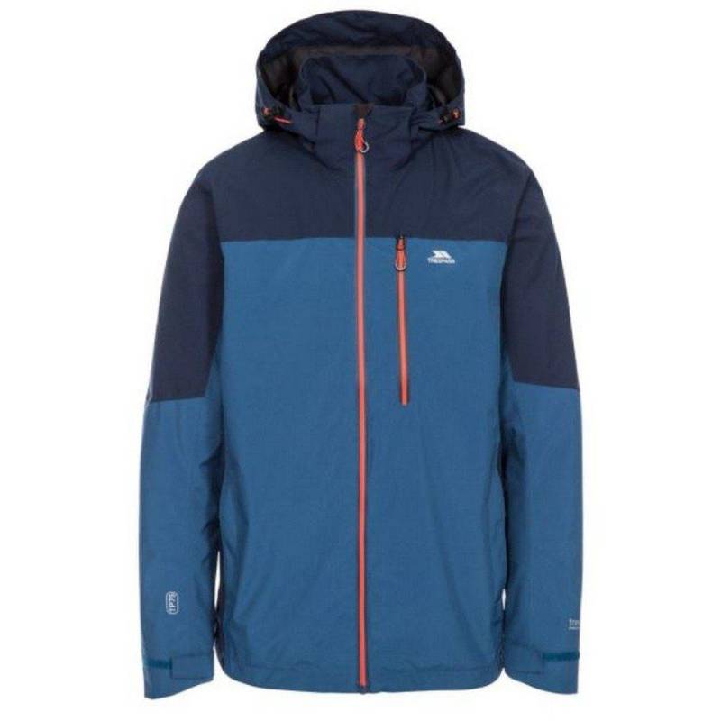 Trespass - Outdoorjacke Tappin mit Kapuze, wasserfest, für Herren, Indigo, Größe XS von Trespass