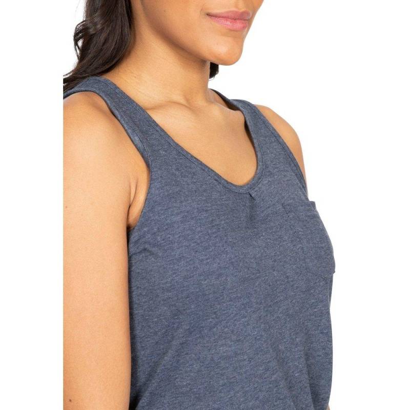 Trespass - Tanktop Fidget, ärmellos, für Damen, Marine, Größe XS von Trespass