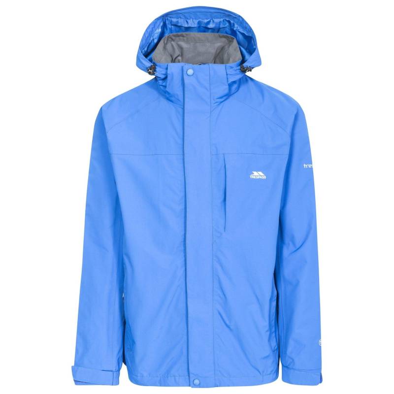 Trespass - Jacke Edwards II mit Kapuze, wasserfest, für Herren, Blau, Größe XS von Trespass