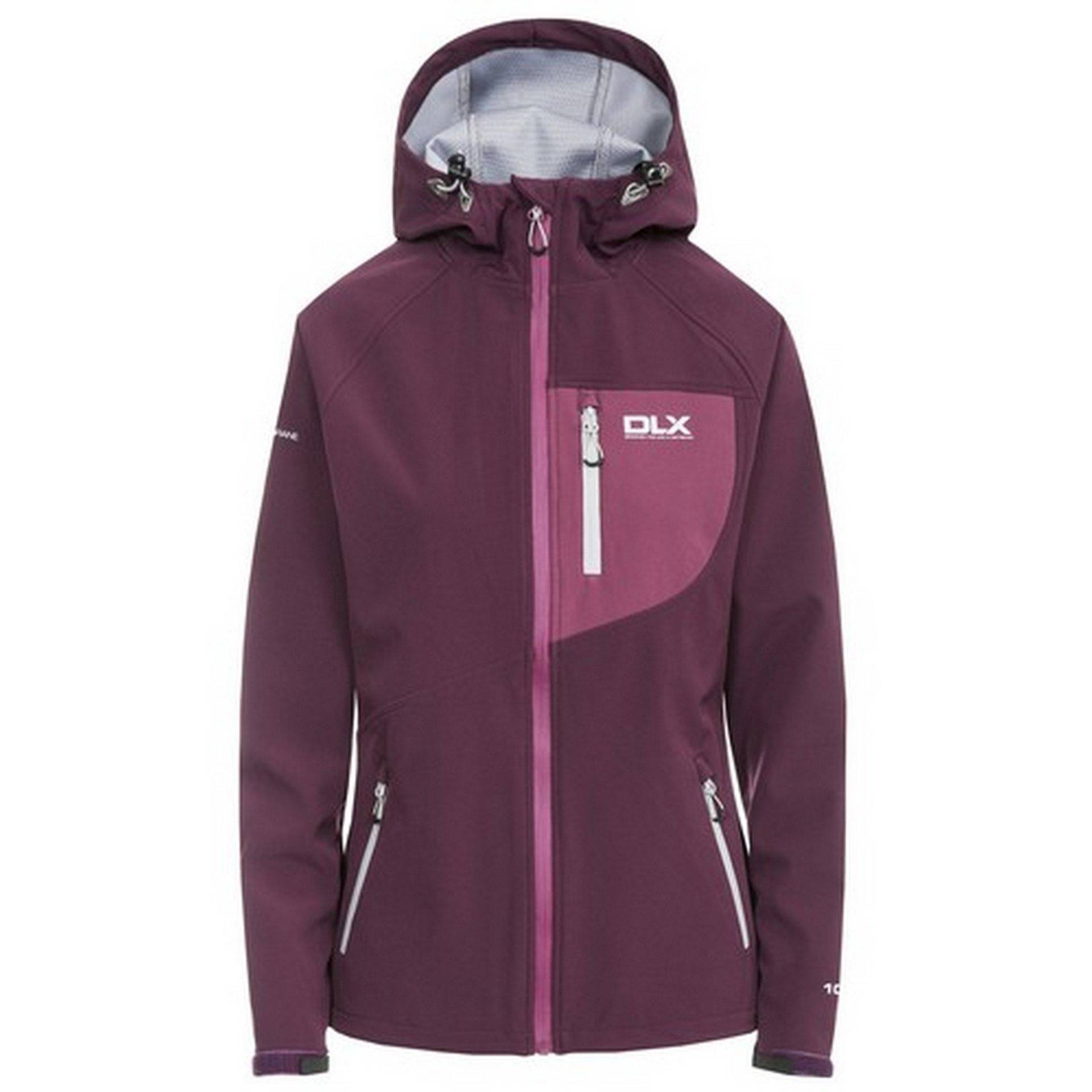 Ronda Softshelljacke, Wasserdicht Damen Brombeere XXS von Trespass