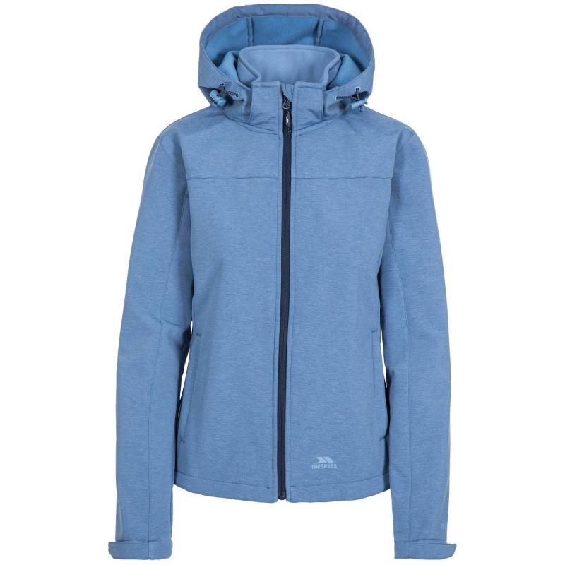 Trespass - SoftshellJacke Leah, für Damen, Blau, Größe XXS von Trespass