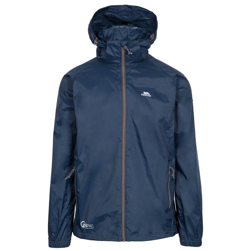 Regenjacke Qikpac X Herren Marine XXS von Trespass