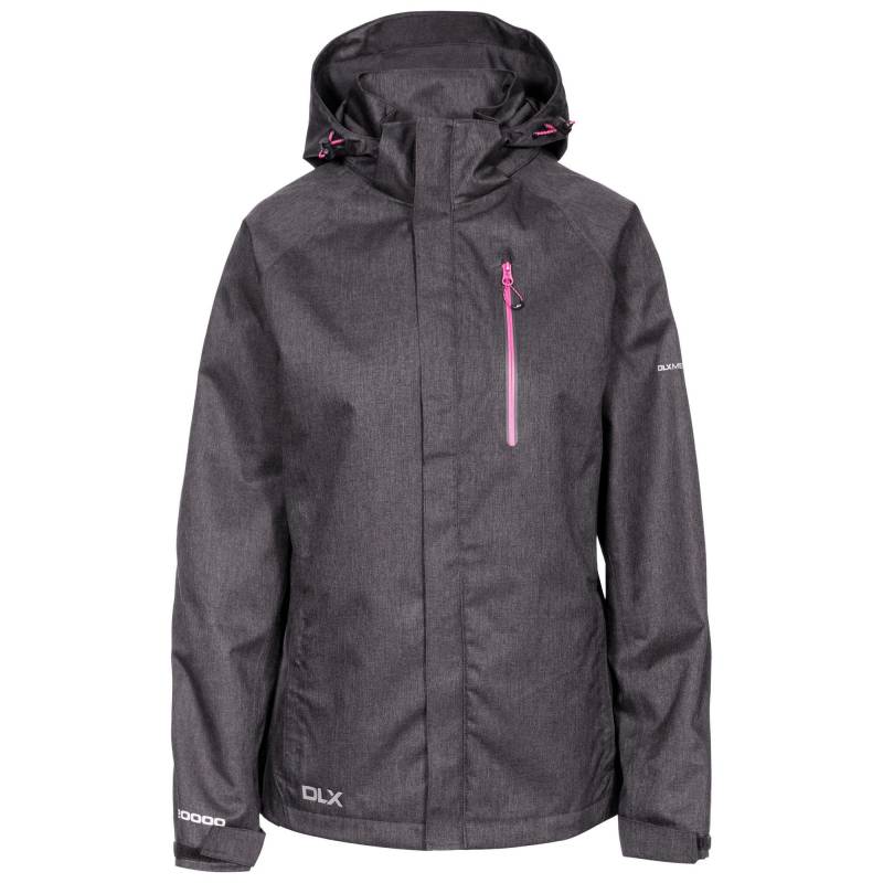 Regenjacke Tiya Dlx Damen Schwarz XXS von Trespass