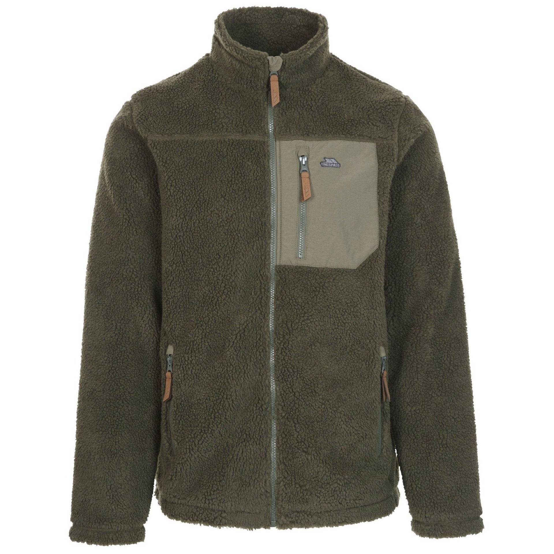 Buck Fleecejacke Herren Grau XXS von Trespass