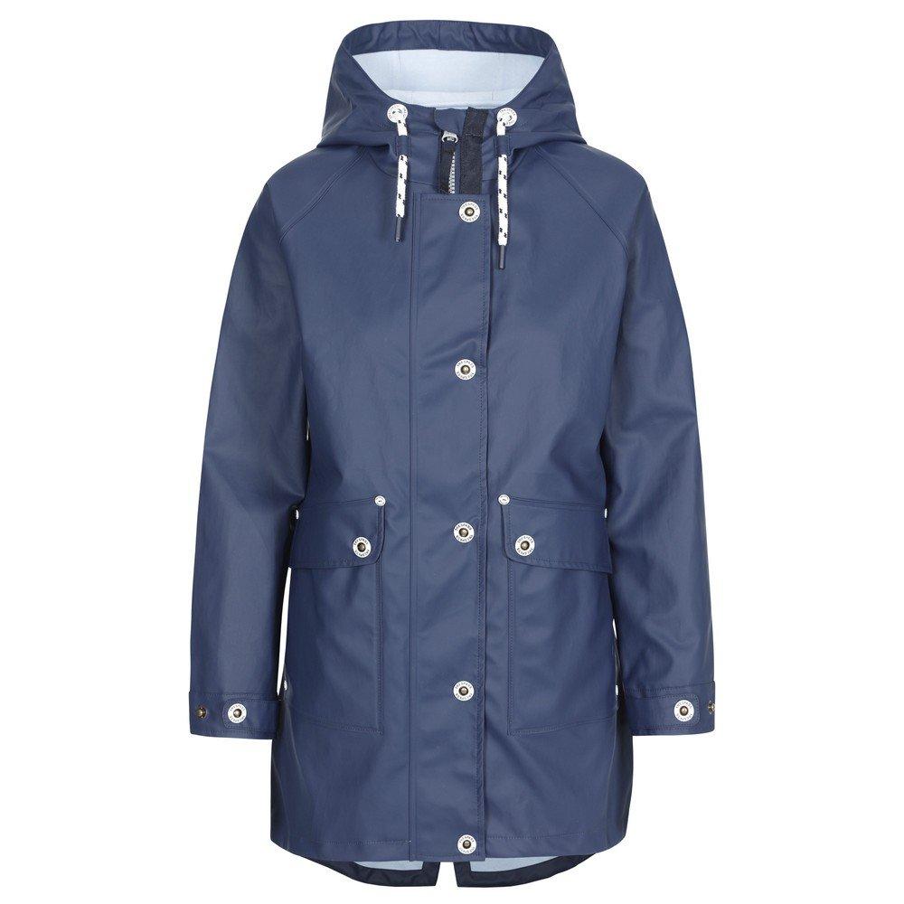 Regenjacke Shoreline Mit Kapuze Damen Marine XXS von Trespass