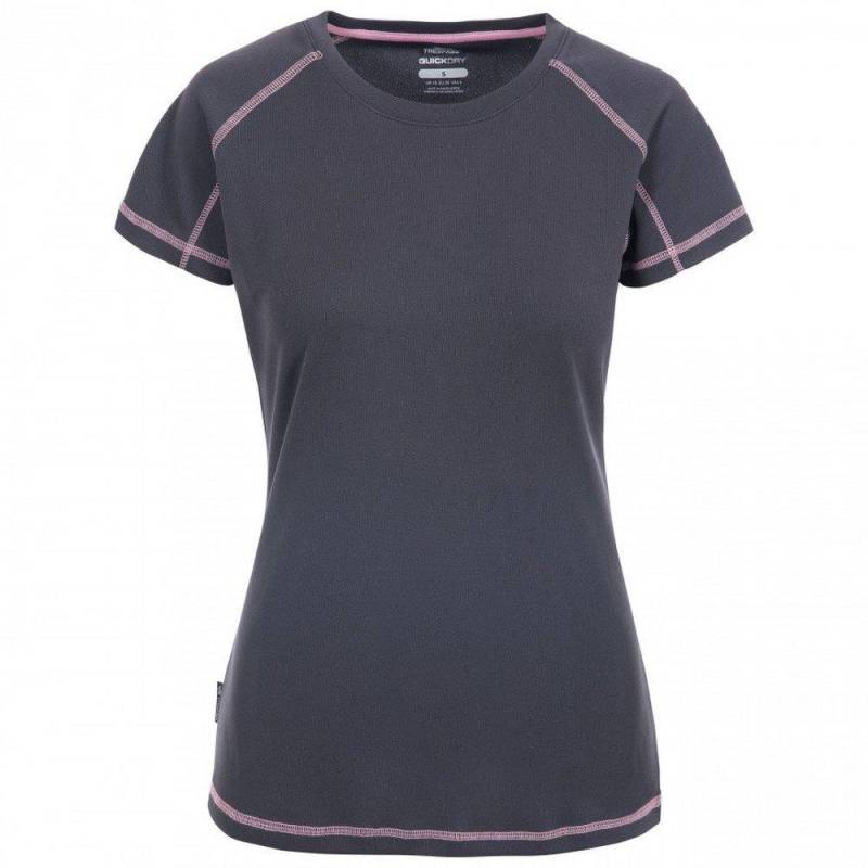 Sporttshirt Viktoria Damen Grau XXS von Trespass