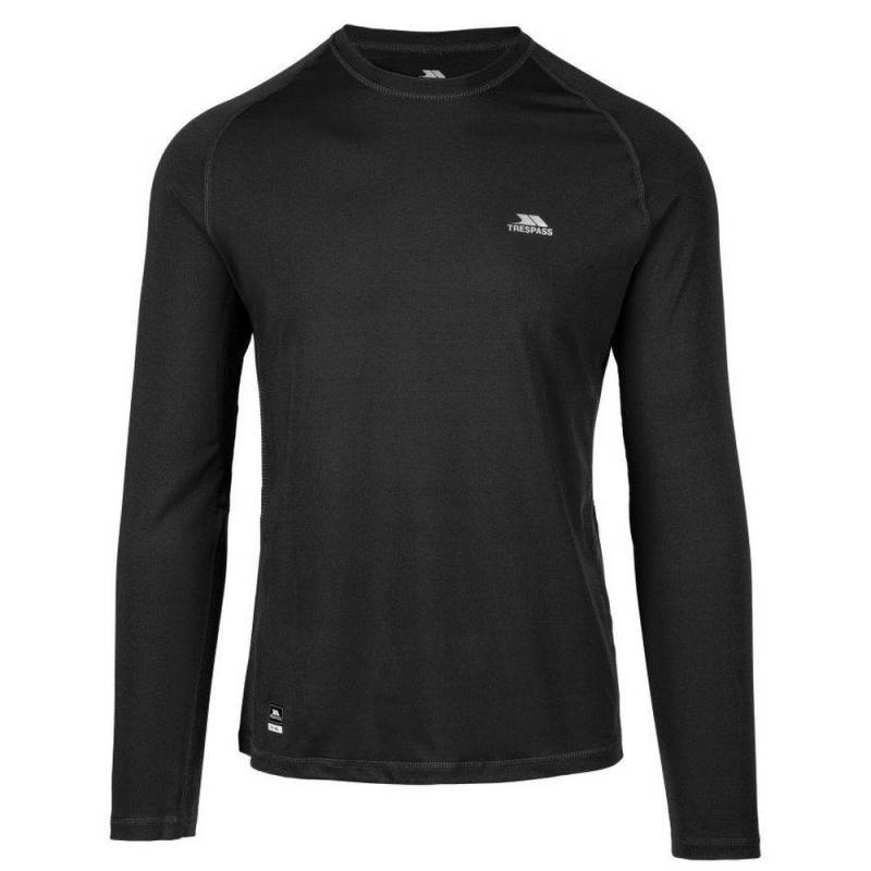 Trespass - Nate Base Layer Oberteil, für Herren, Schwarz, Größe M von Trespass