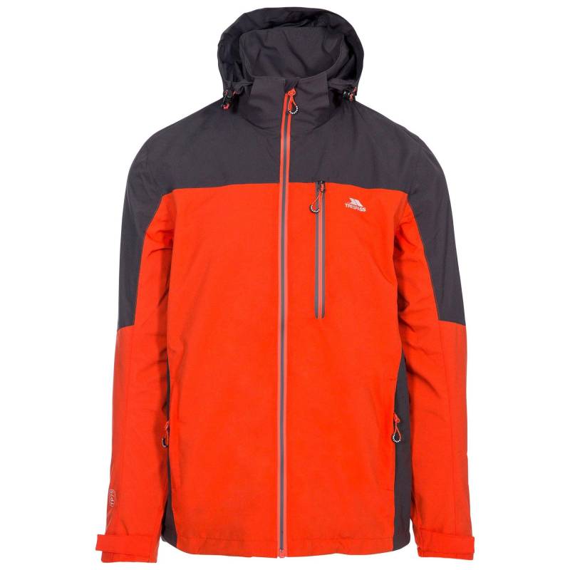 Outdoorjacke Tappin Mit Kapuze, Wasserfest Herren Orange M von Trespass