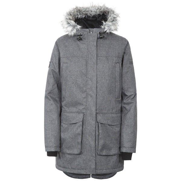 Outdoorjacke Thundery Mit Kapuze, Wasserdicht Damen Taubengrau XXS von Trespass