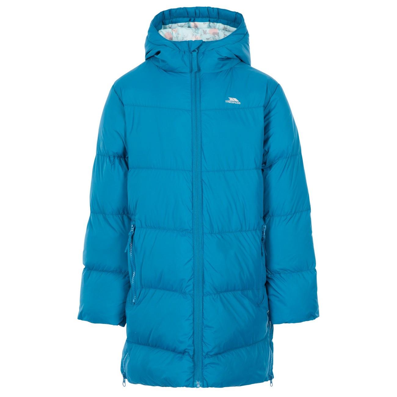 Pleasing Steppjacke Mädchen Hellblau 116 von Trespass