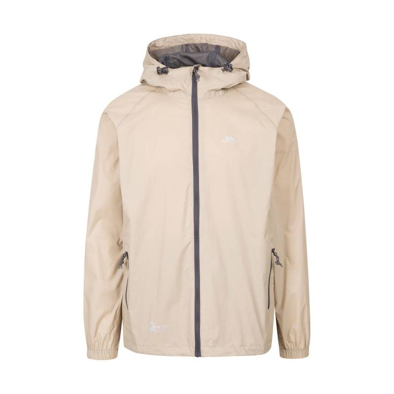 Qikpac Regenjacke, Wasserfest Damen Beige M von Trespass