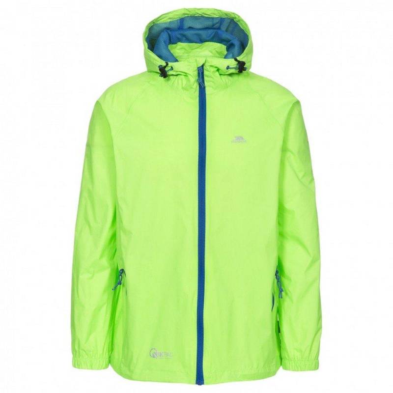 Qikpac Regenjacke, Wasserfest Damen Limettengrün 3XS von Trespass