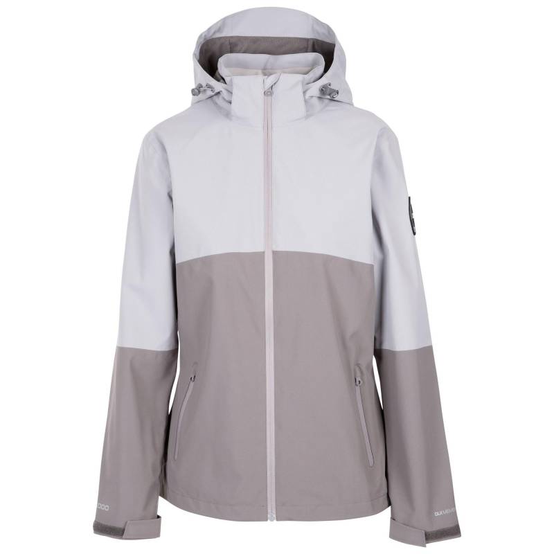 Quincy Jacke, Wasserfest Damen Platin grau XXS von Trespass