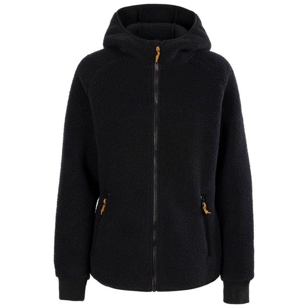 Reel Fleecejacke Damen Schwarz L von Trespass