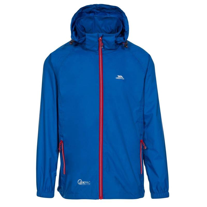 Trespass - Regenjacke Qikpac X, für Herren, Blau, Größe M von Trespass