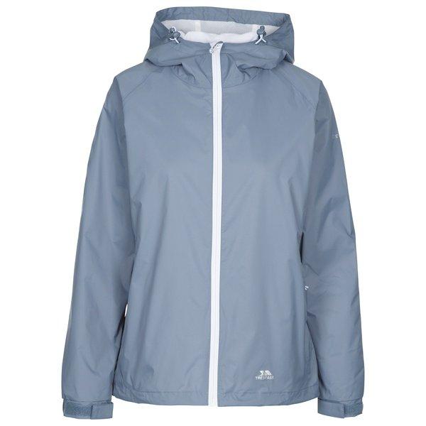 Regenjacke Tayah Ii Wasserdicht, Mit Kapuze Damen Grau S von Trespass