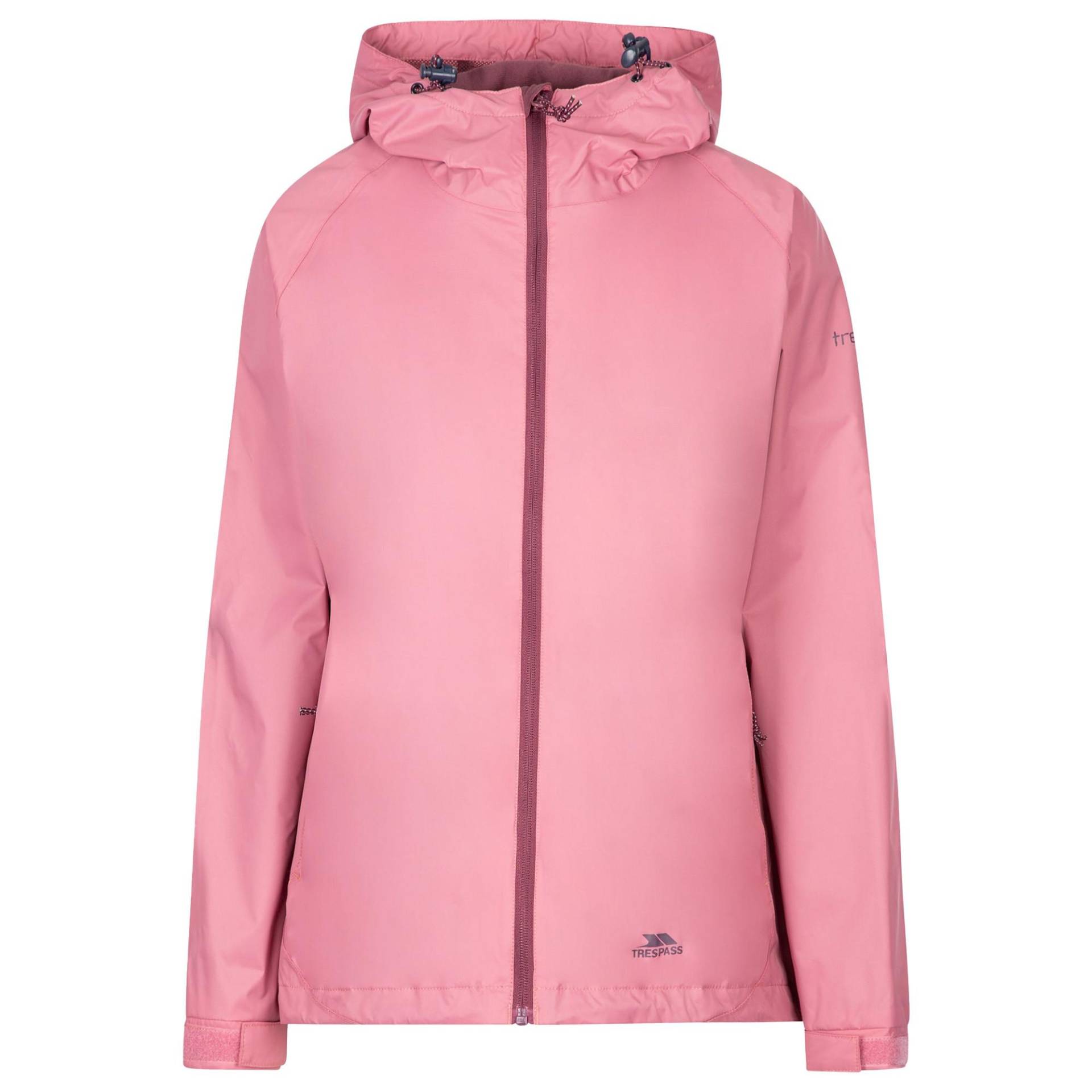 Regenjacke Tayah Ii Wasserdicht, Mit Kapuze Damen Rosa M von Trespass