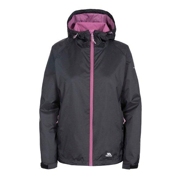 Regenjacke Tayah Ii Wasserdicht, Mit Kapuze Damen Schwarz S von Trespass