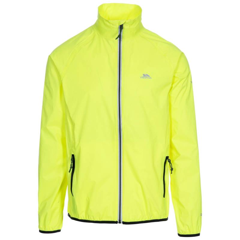 Regenwarnjacke Retract, Wasserfest, Leicht Verstaubar Herren Gelb XS von Trespass