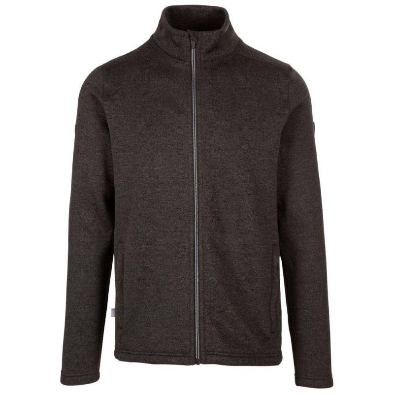 Rundel Fleecejacke Herren Grau XS von Trespass