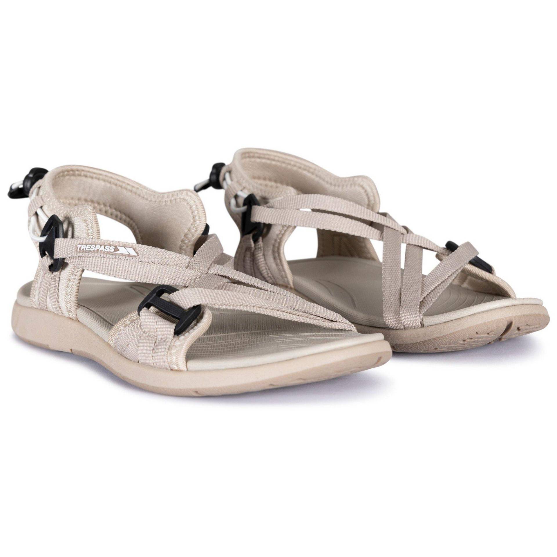 Trespass - Sandalen Nessa, für Damen, Taupe, Größe 38 von Trespass