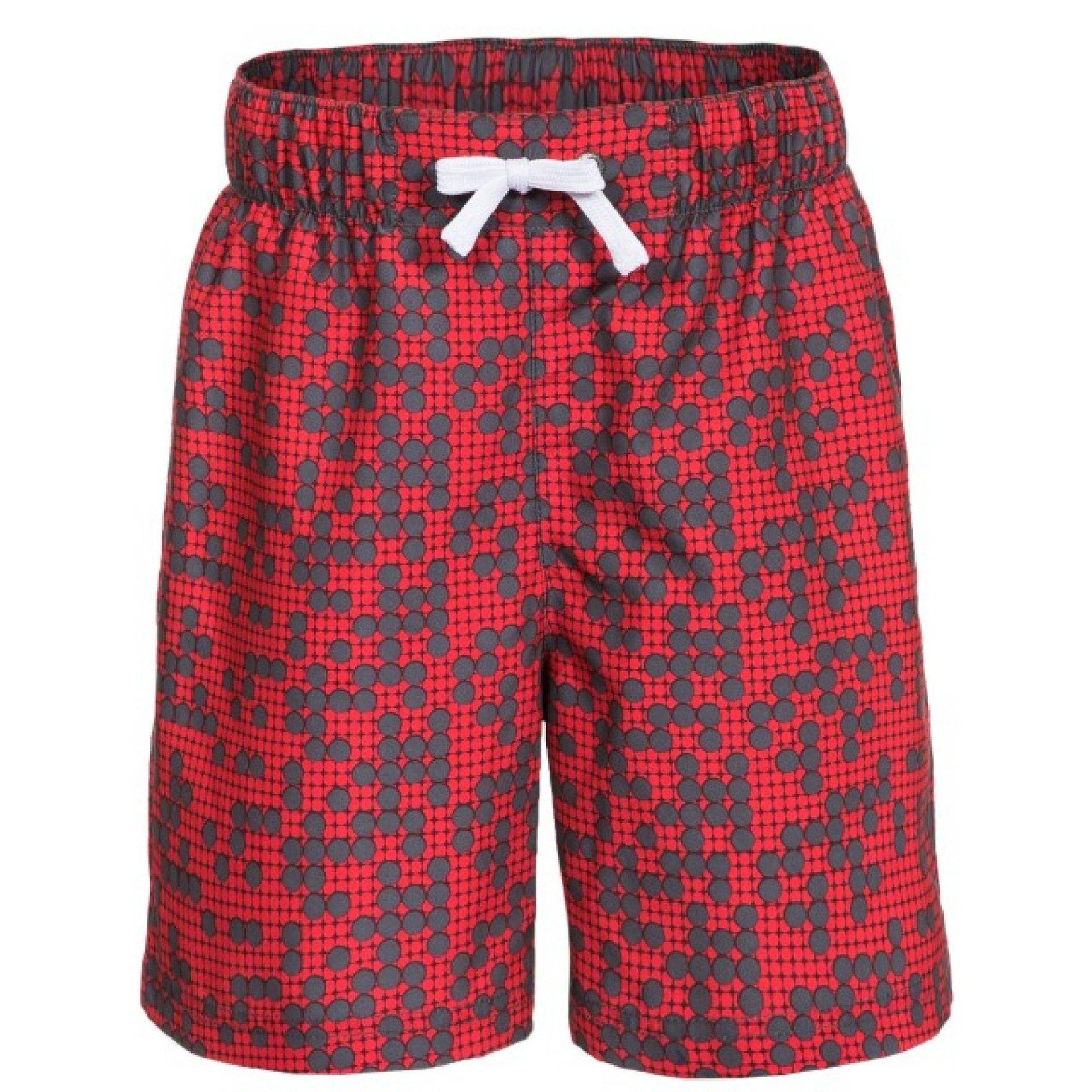 Schwimmshorts Alley Herren Rot Bunt 2-3A von Trespass