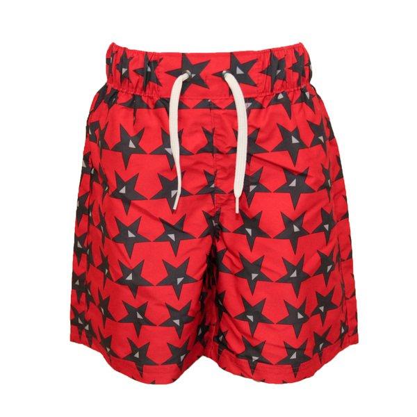 Schwimmshorts Hitter Jungen Rot Bunt 3-4A von Trespass