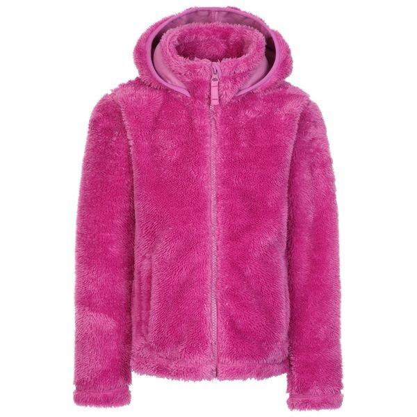 Violetta Fleecejacke Unisex Dunkelrosa 104 von Trespass