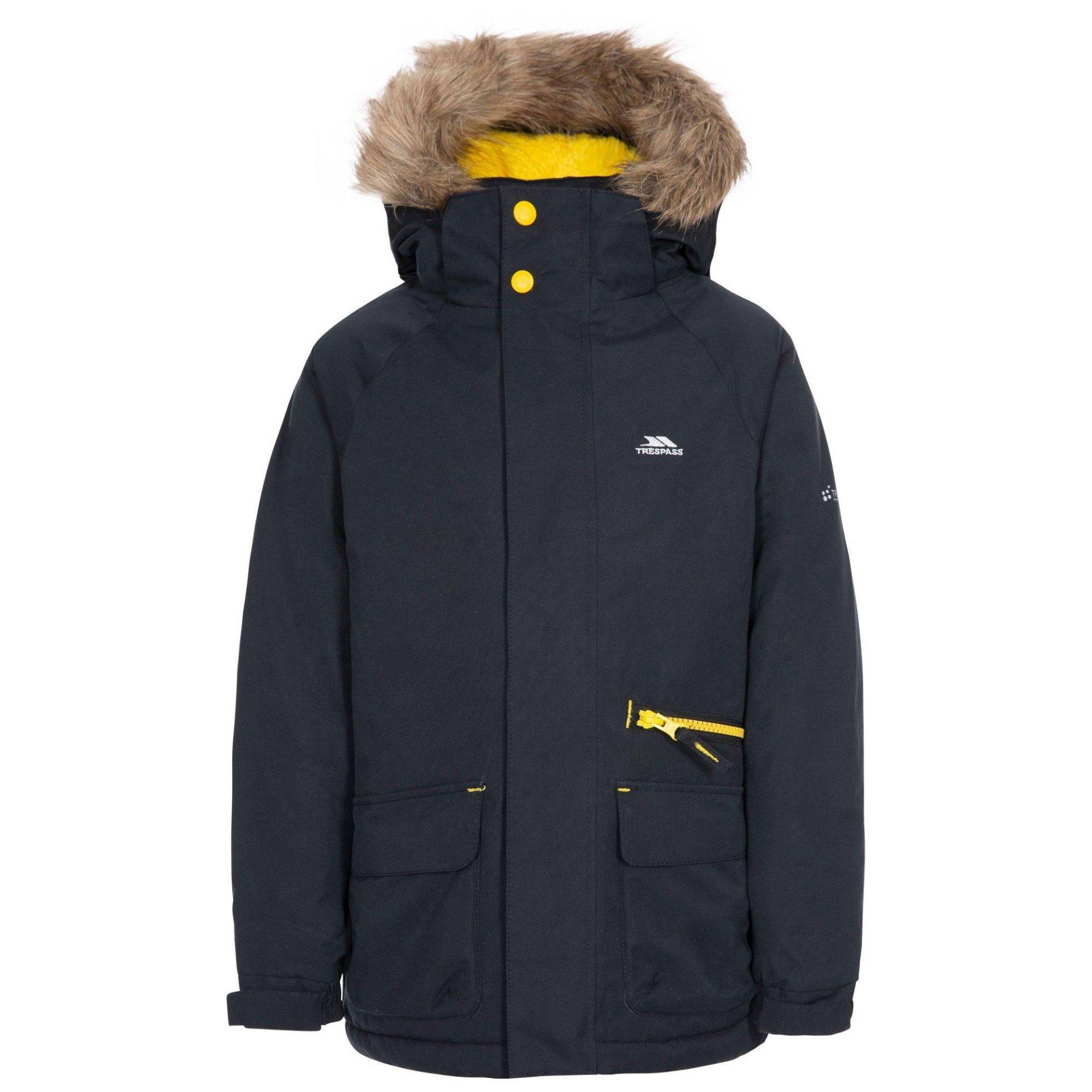 "upbeat" Parka Unisex Schwarz 128 von Trespass