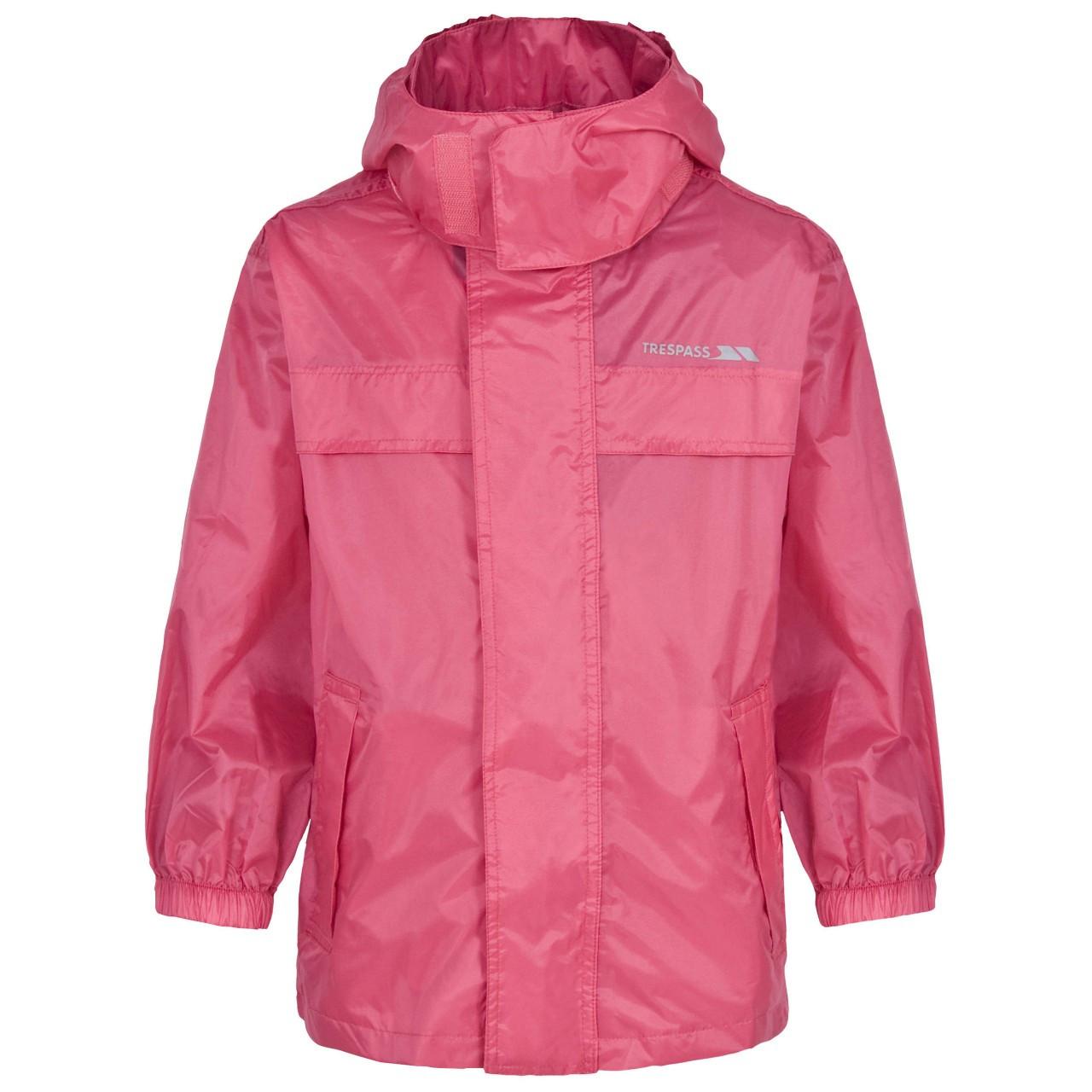 Trespass - Packa Jacke, wasserfest, 2A, Pink von Trespass