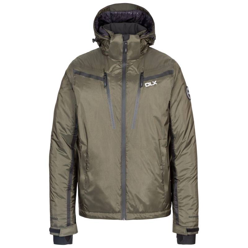 Skijacke Jasper Dlx Herren Olivegrün 3XL von Trespass