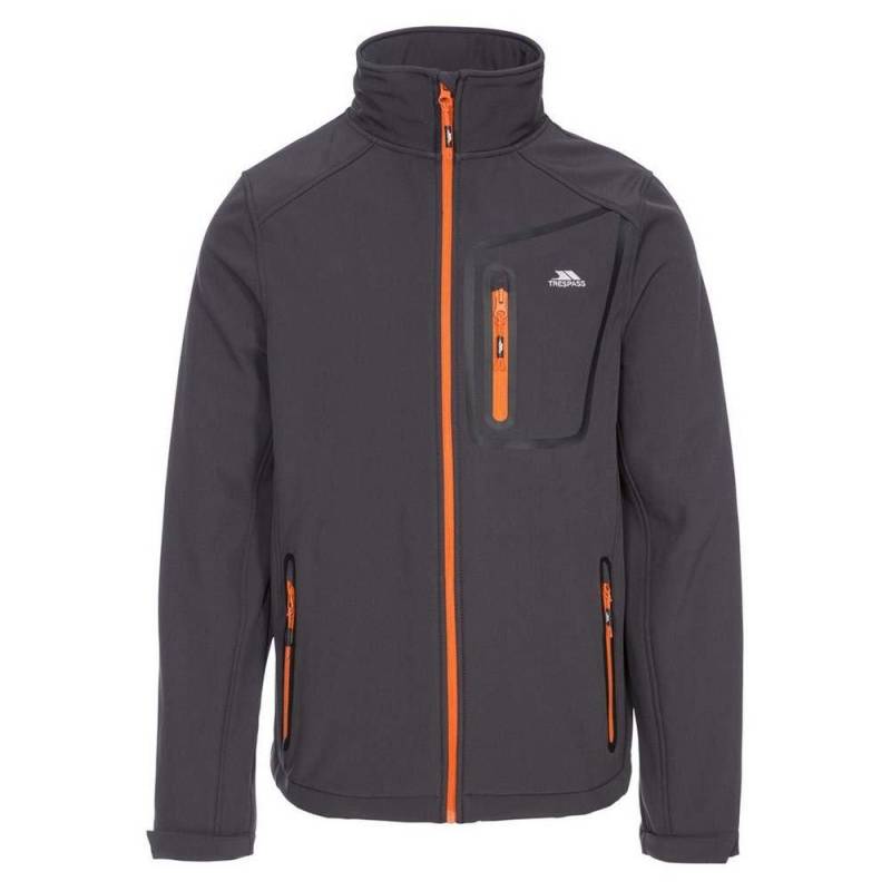 Softshelljacke Hotham Herren Grau S von Trespass