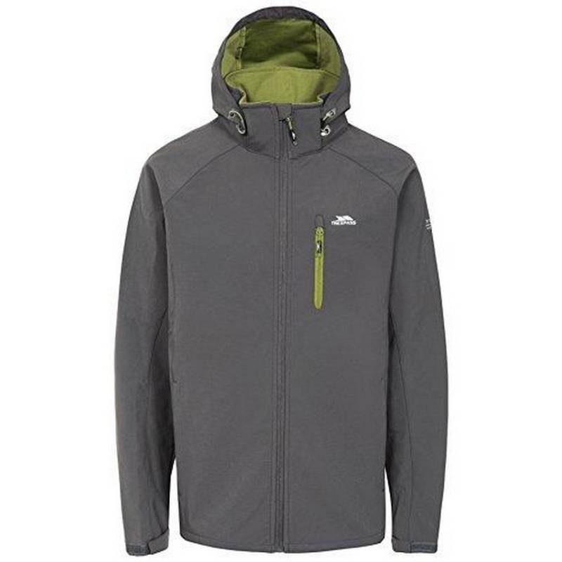 Softshelljacke Nider Wasserfest Herren Grau XS von Trespass