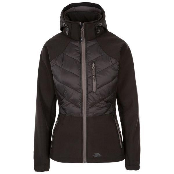 Elvira Softshelljacke Damen Schwarz XXL von Trespass