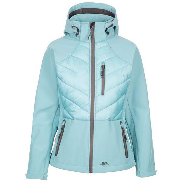 Elvira Softshelljacke Damen Taubenblau XXS von Trespass