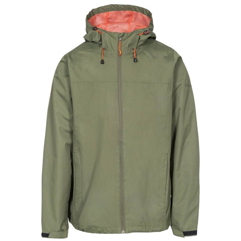 Jacke Kelty Wasserfest Herren Dunkelgrün XXS von Trespass