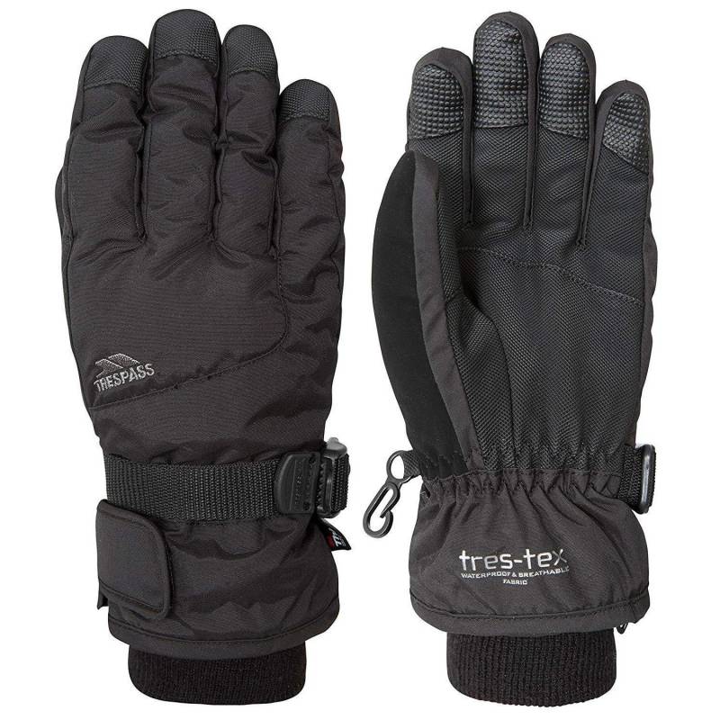 Trespass - SkiHandschuhe Ergon II, 5-7A, Schwarz von Trespass