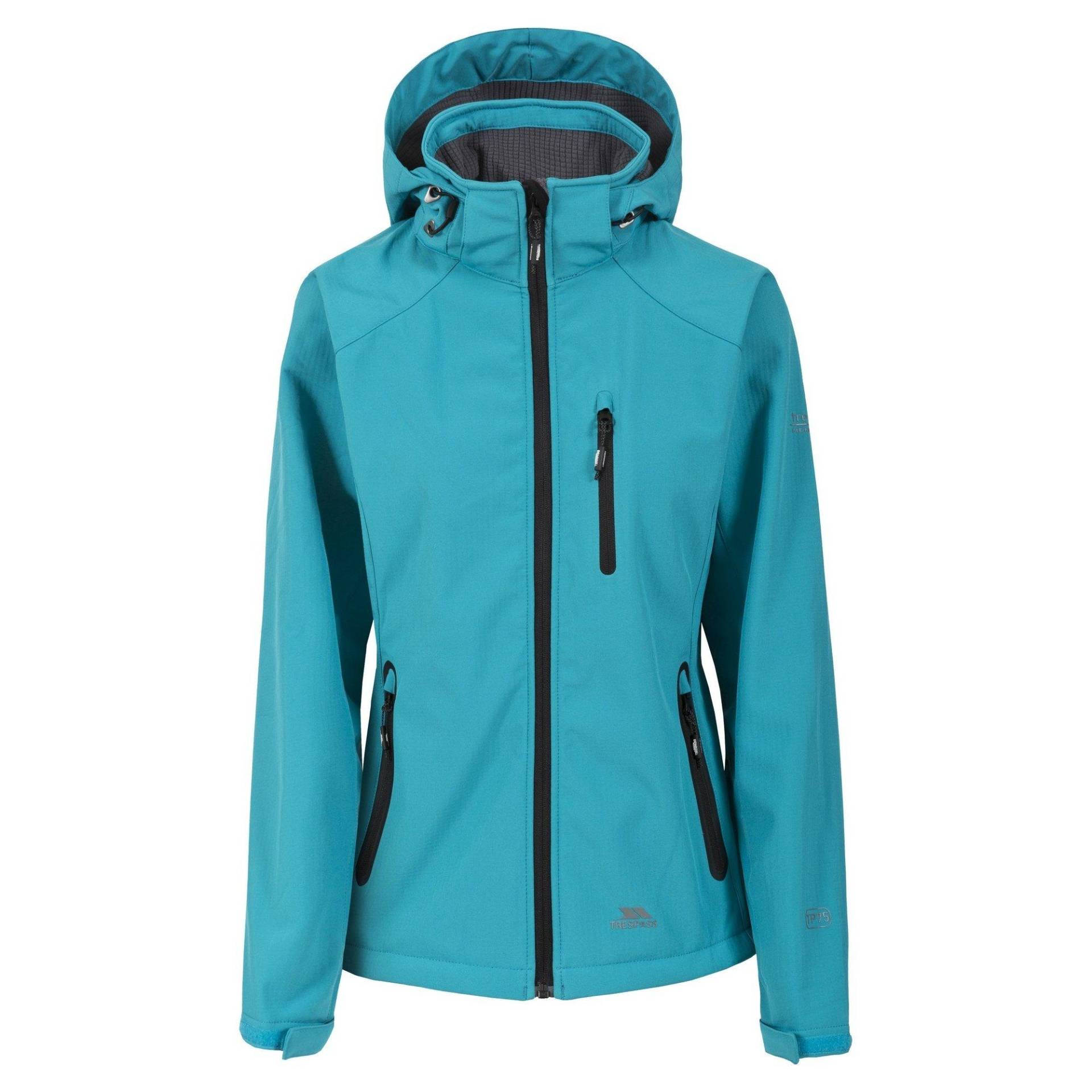 Softshelljacke Bela Ii, Wasserdicht Damen Blau XXS von Trespass