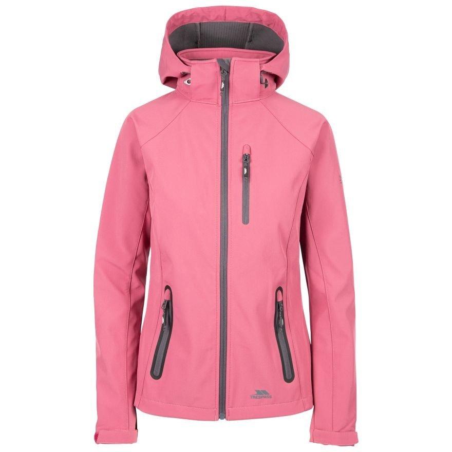 Softshelljacke Bela Ii, Wasserdicht Damen Rosa XS von Trespass