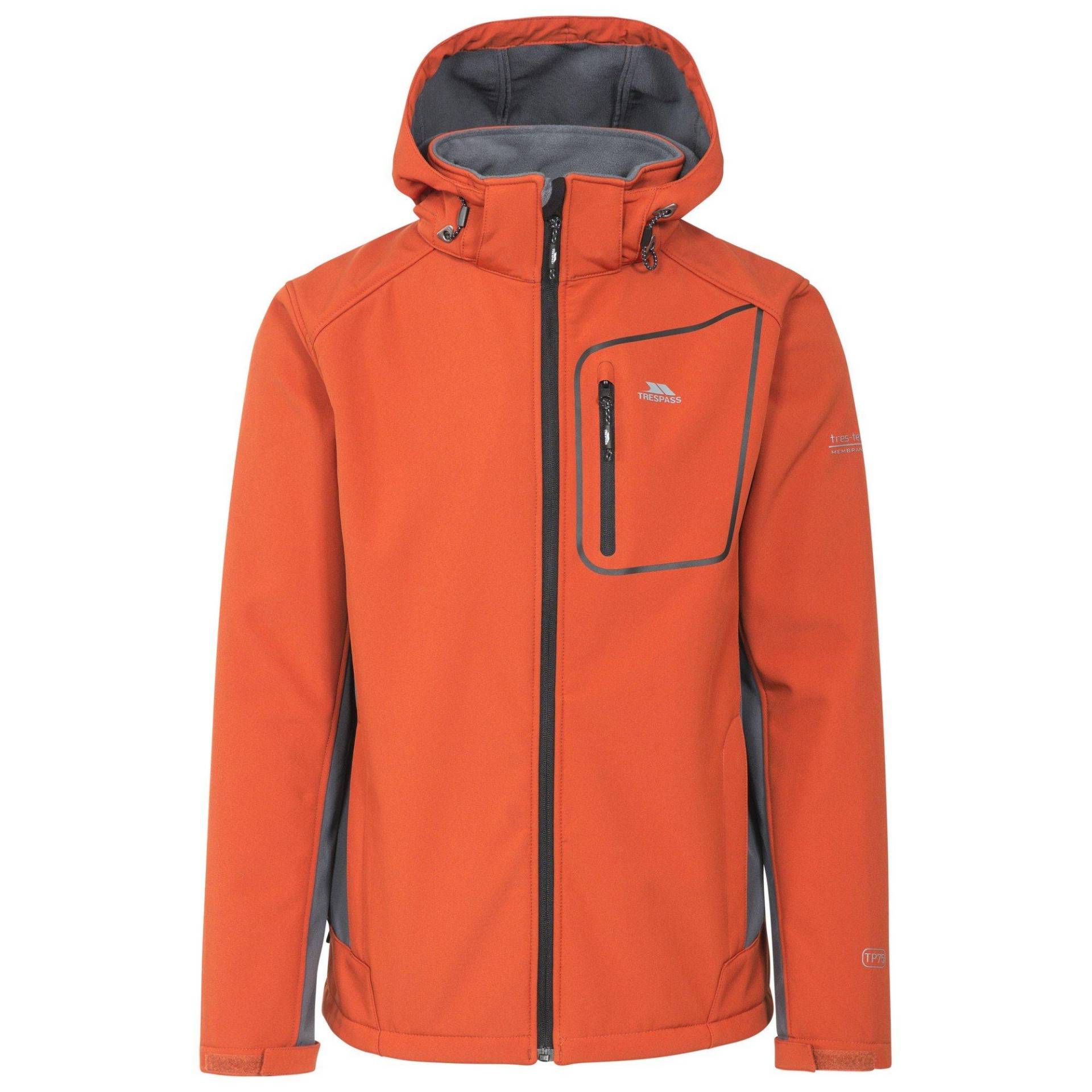 Softshelljacke Strathy Ii Herren Orange XXS von Trespass