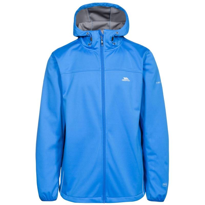 Softshelljacke Zeek Wasserfest Herren Blau XS von Trespass