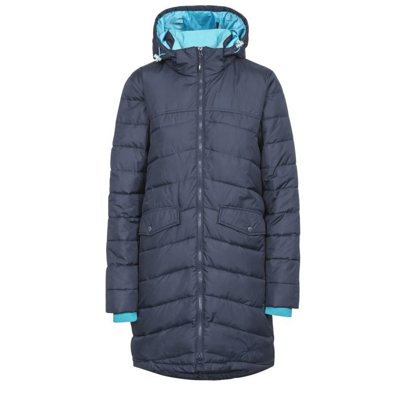 Steppjacke Homely Lange Länge Damen Marine XS von Trespass