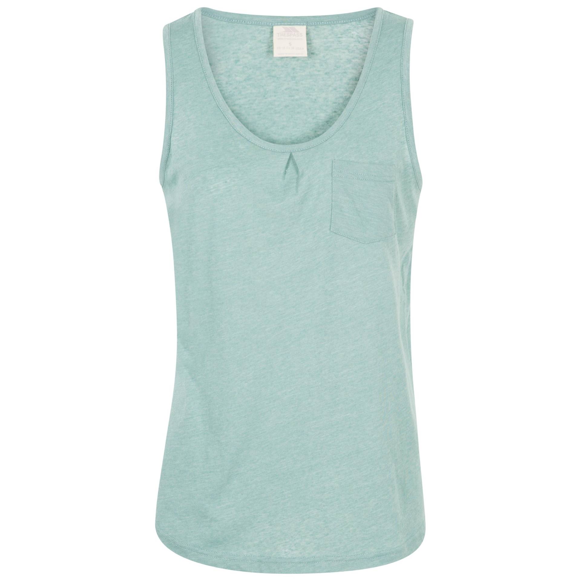 Tanktop Fidget, Ärmellos Damen Nebelblau XS von Trespass