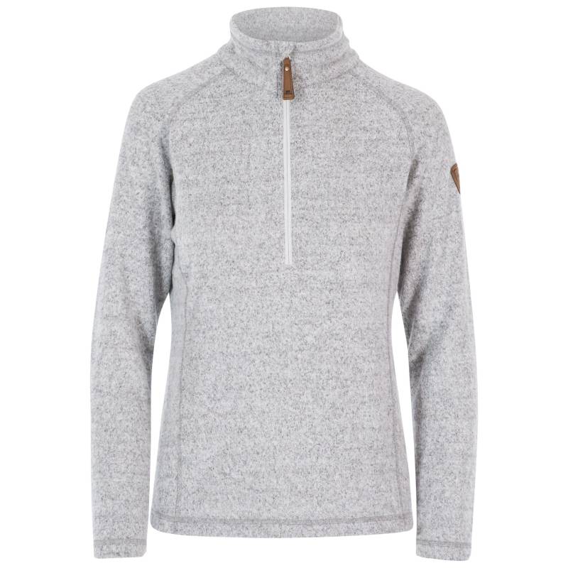 Tenderness Fleece Oberteil Damen Taubengrau M von Trespass