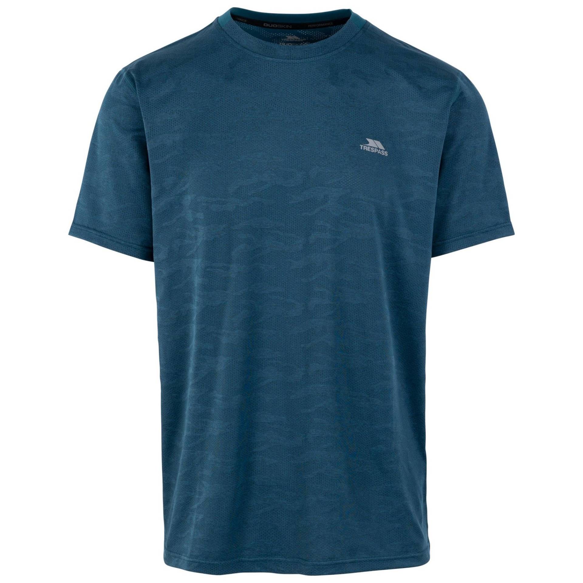 Tiber Tshirt Aktiv Herren Blau XL von Trespass