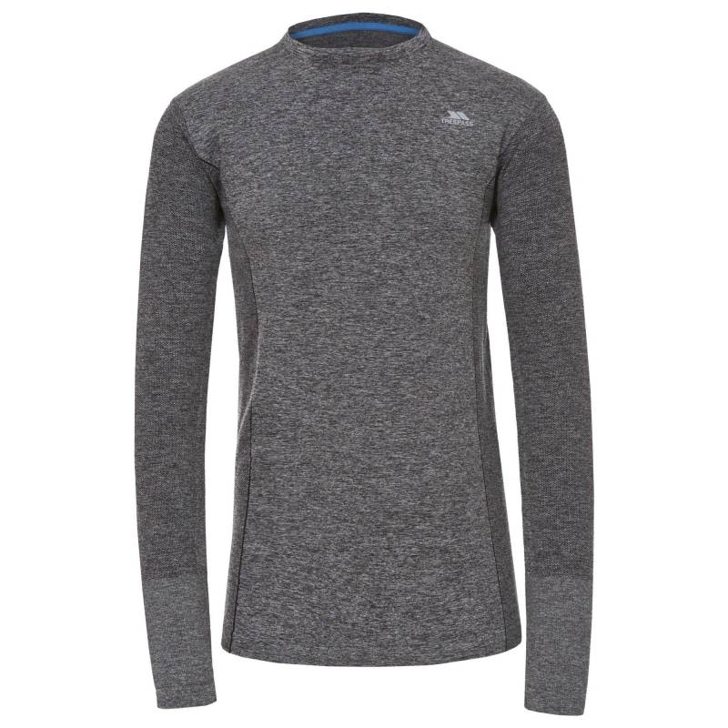 Timo Langarm Active Top Herren Schwarz L von Trespass