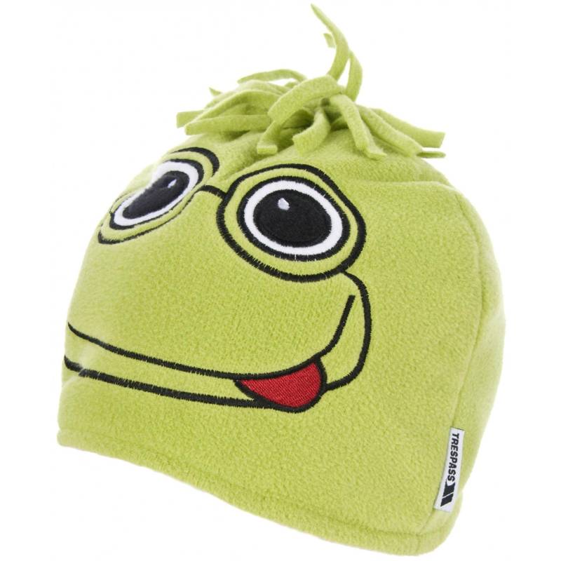 Trespass - Beanie Mütze Toadey Frog, für Herren, Grün, Größe 5-7A von Trespass