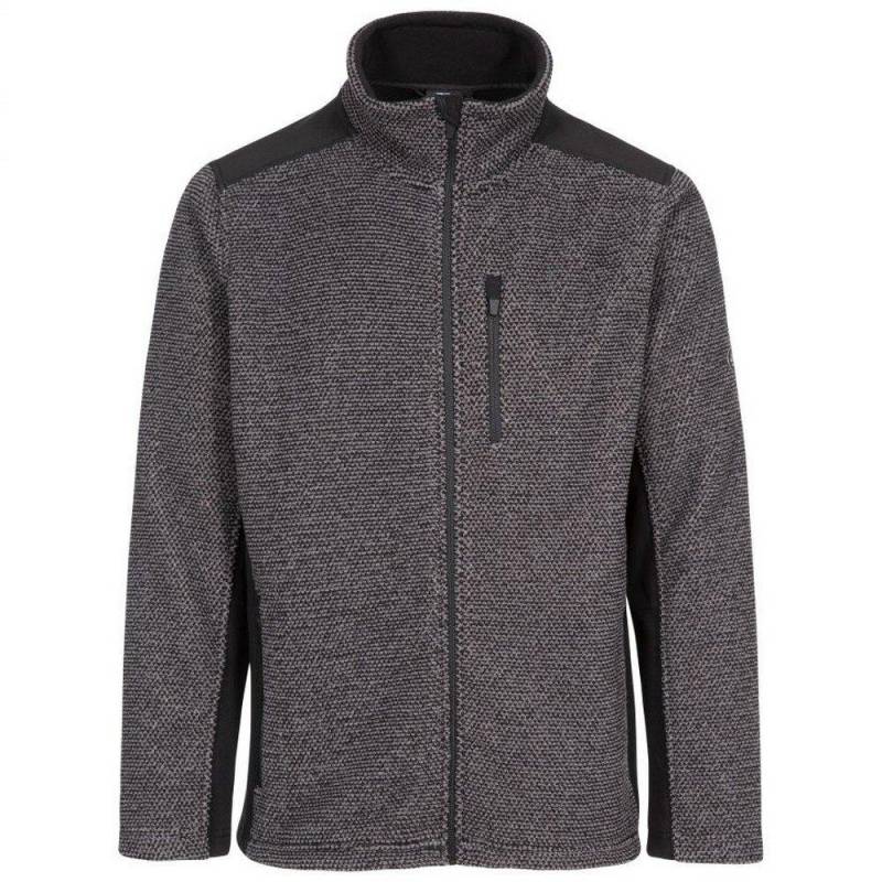 "farantino" Fleecejacke Herren Grau L von Trespass